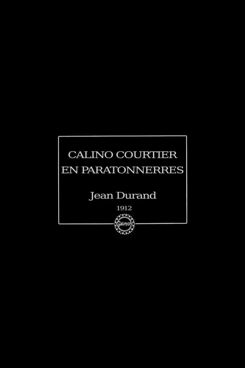 Poster of Calino courtier en paratonnerres