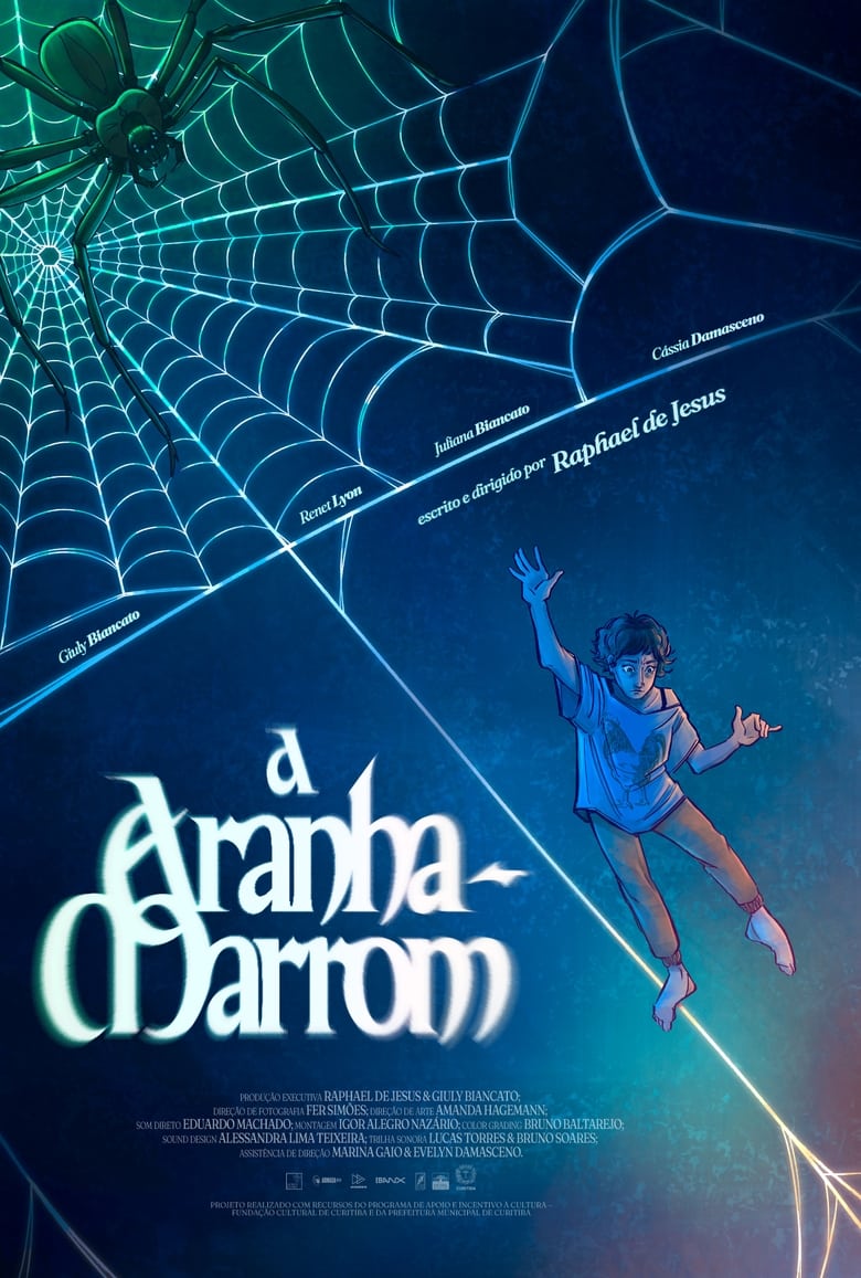 Poster of The Writer and the Brown Spider