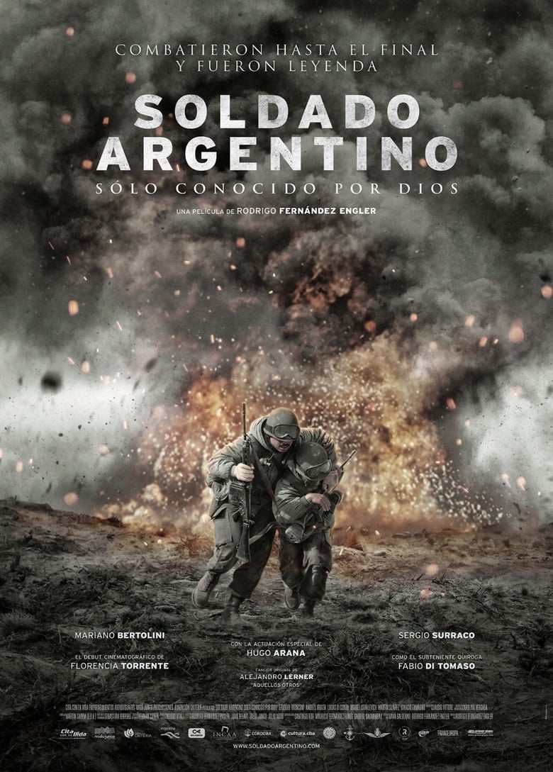 Poster of Argentine Soldier Only Known by God