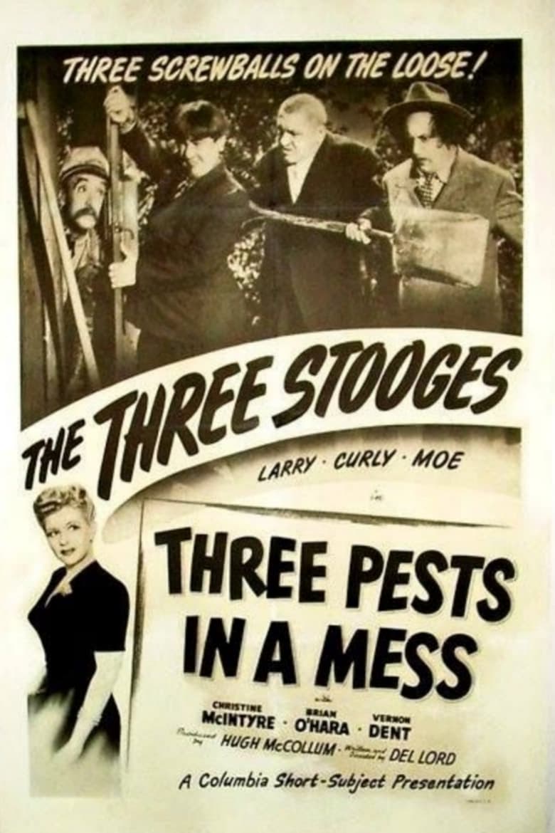 Poster of Three Pests in a Mess