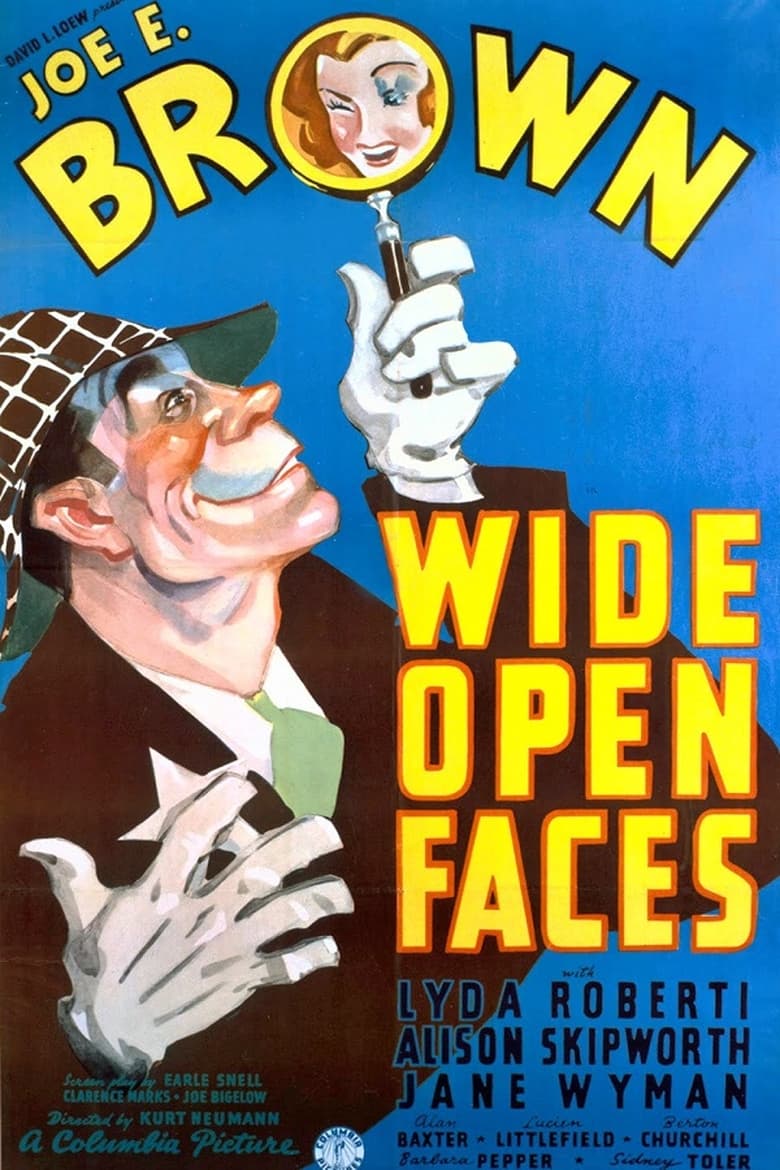 Poster of Wide Open Faces