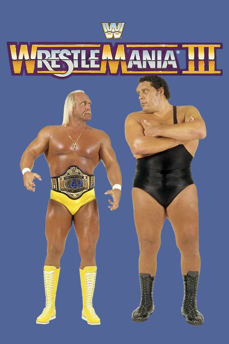 Poster of WWE WrestleMania III