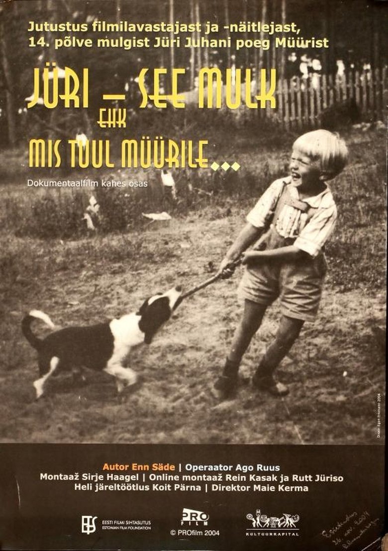 Poster of Jüri - see mulk, ehk mis tuul müürile...