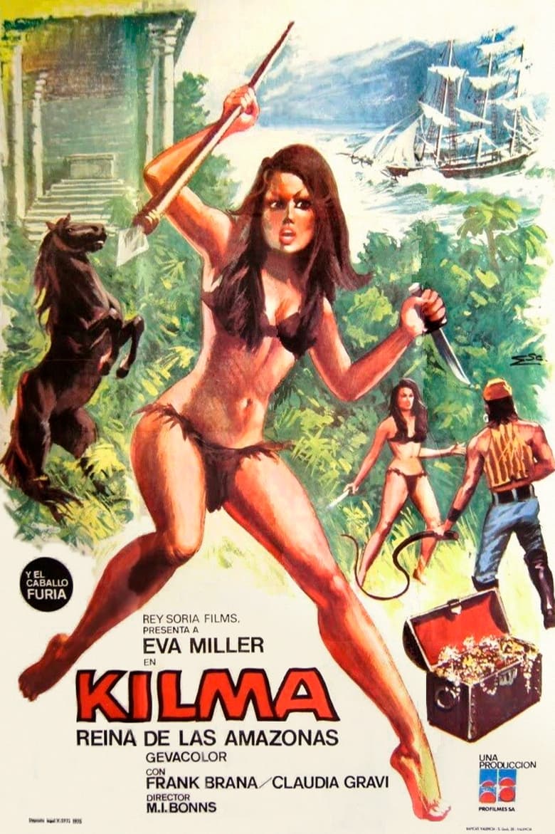 Poster of Kilma, Queen of the Amazons
