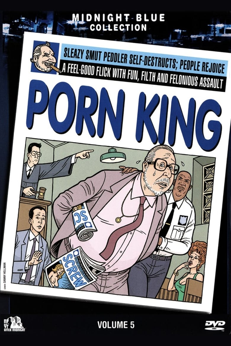 Poster of Midnight Blue: Vol. 5: Porn King