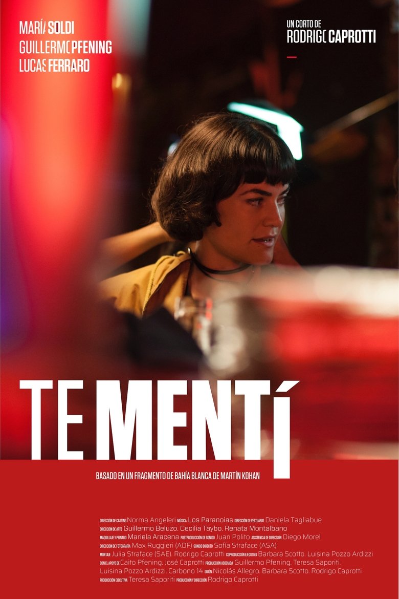 Poster of Te mentí