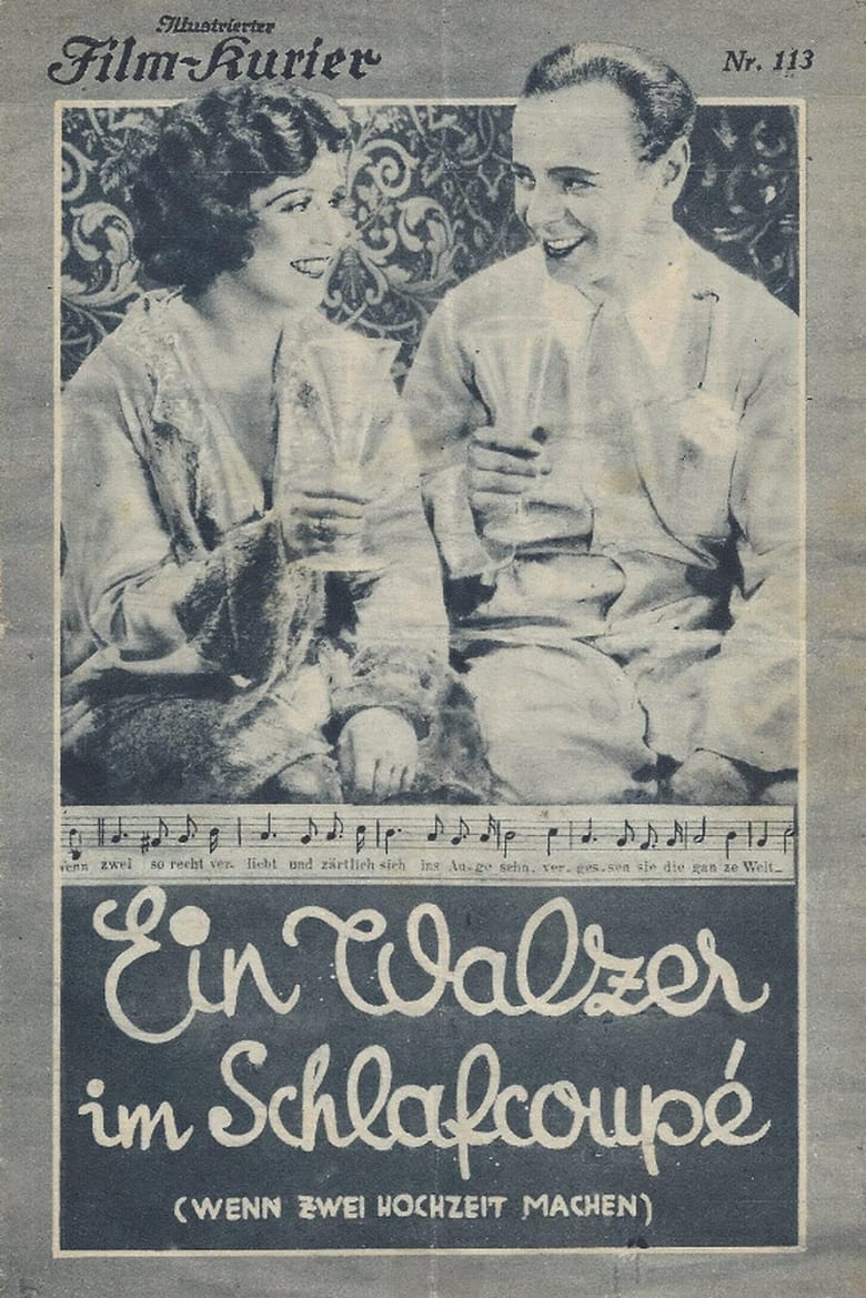 Poster of A waltz in the sleeping compartment