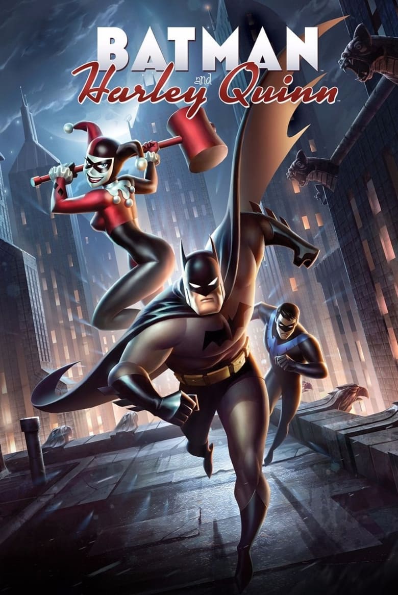 Poster of Batman and Harley Quinn