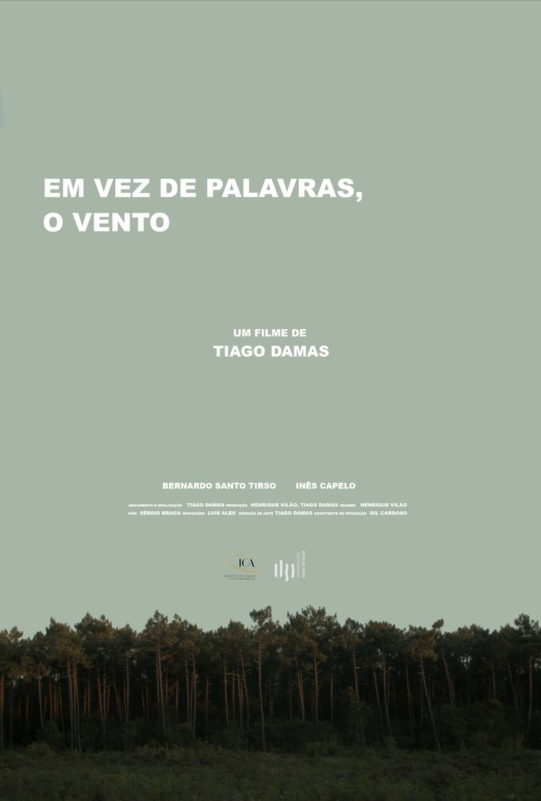 Poster of Em vez de palavras, o vento