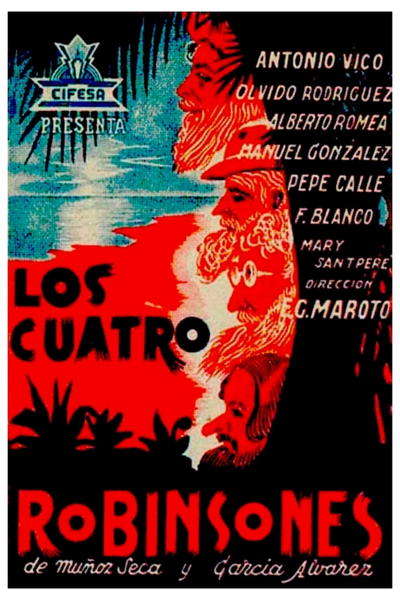 Poster of Los cuatro robinsones