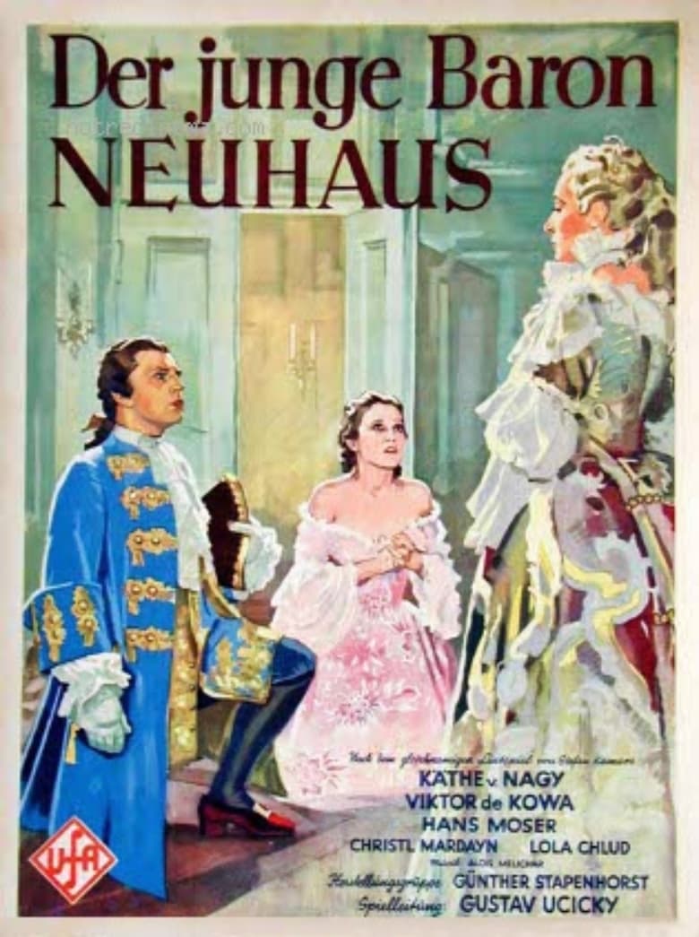 Poster of Der junge Baron Neuhaus
