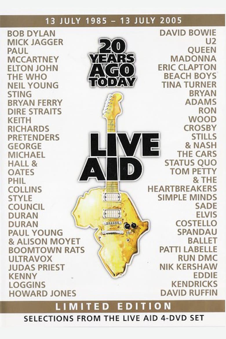 Poster of Live Aid: 20 Years Ago Today
