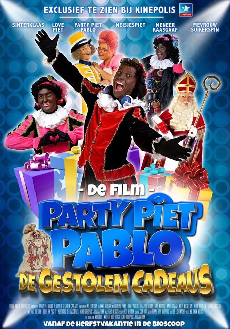 Poster of Party Piet Pablo en de gestolen cadeaus