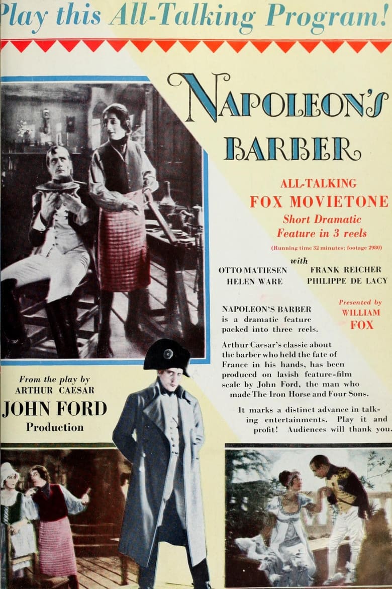 Poster of Napoleon's Barber