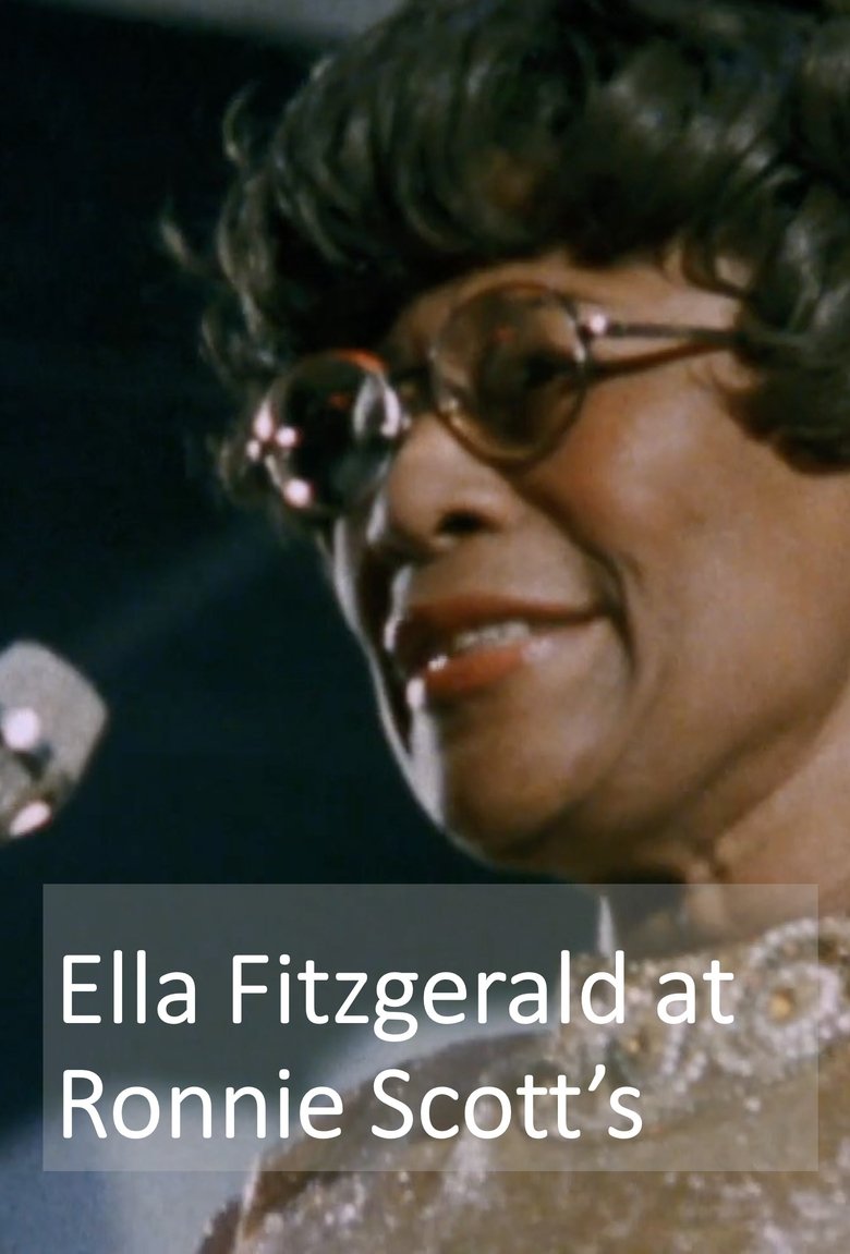 Poster of Ella Fitzgerald at Ronnie Scott’s