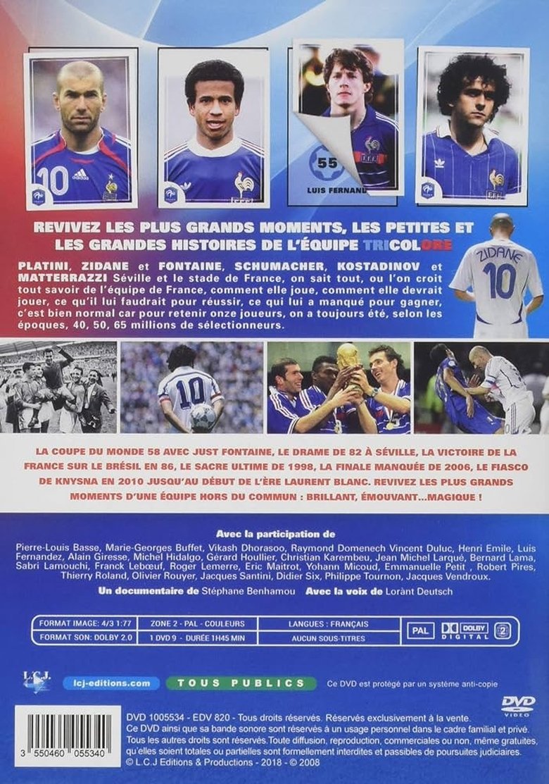 Poster of La véritable histoire des bleus