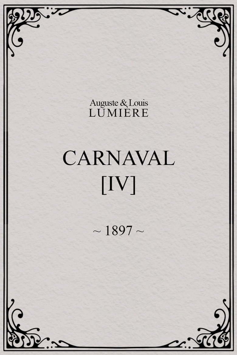 Poster of Carnaval, [IV]