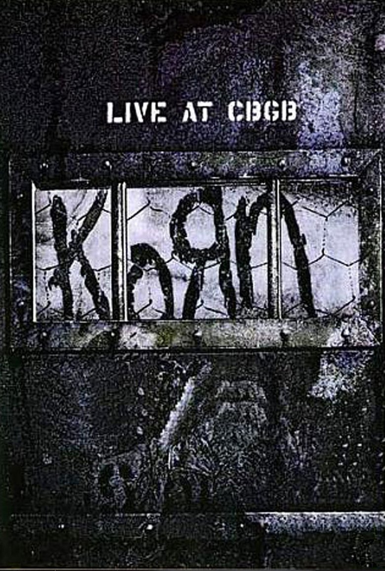 Poster of Korn - Live at CBGB's