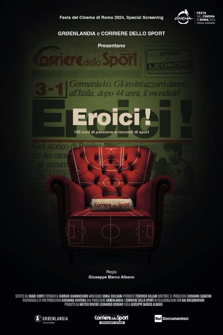 Poster of Eroici! - 100 anni di passione e racconti di sport