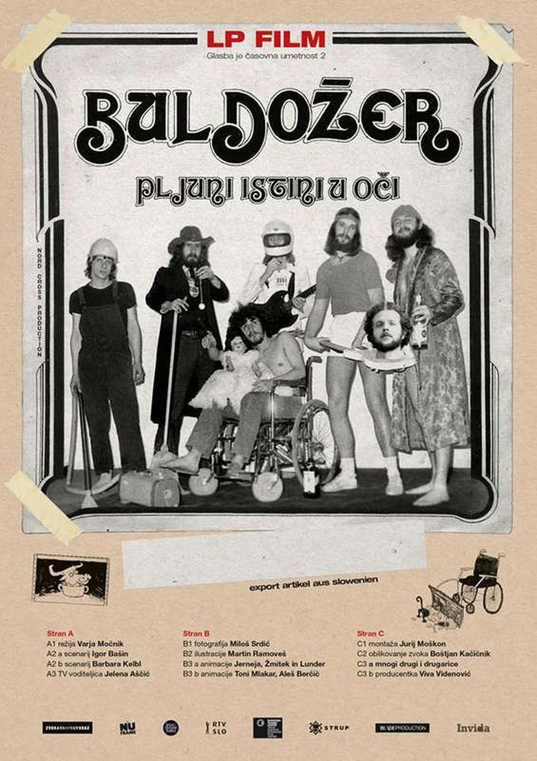 Poster of Music Is the Art of Time 2, LP film Buldozer – Spit Truth Into the Eyes