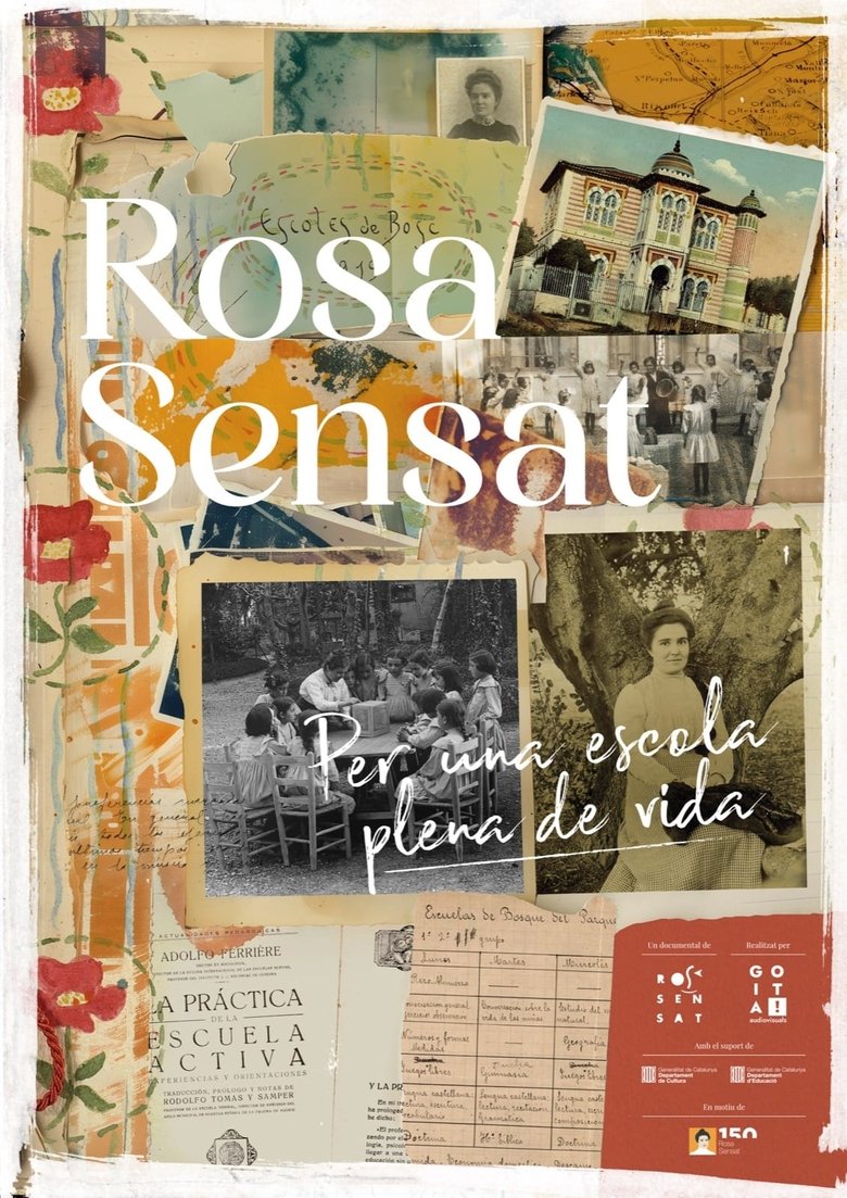 Poster of Rosa Sensat. Per una escola plena de vida