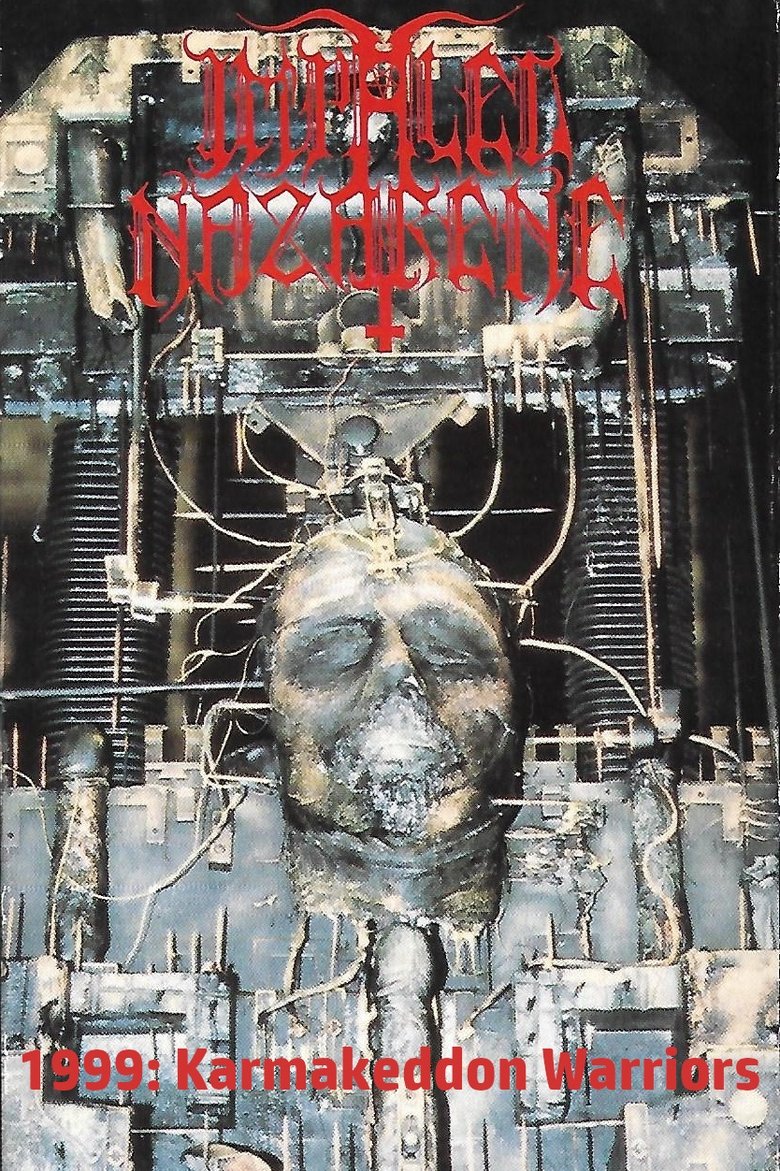 Poster of Impaled Nazarene "1999: Karmakeddon Warriors"