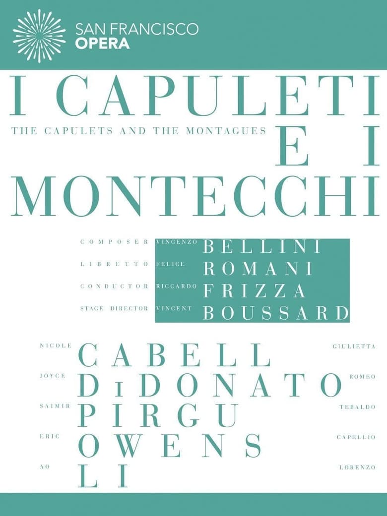 Poster of I Capuleti e i Montecchi