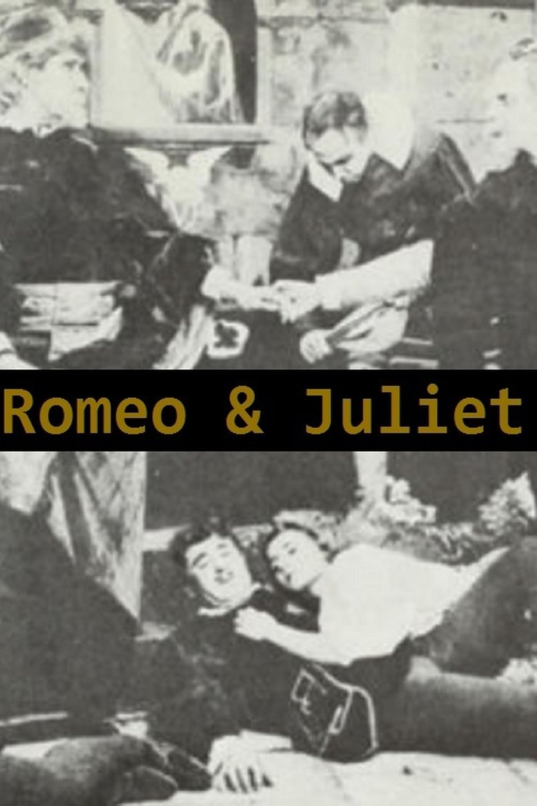 Poster of Romeo and Juliet, A Romantic Story of the Ancient Feud Between the Italian Houses of Montague and Capulet