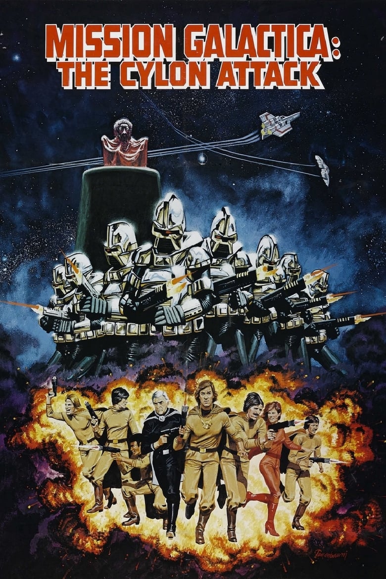 Poster of Mission Galactica: The Cylon Attack