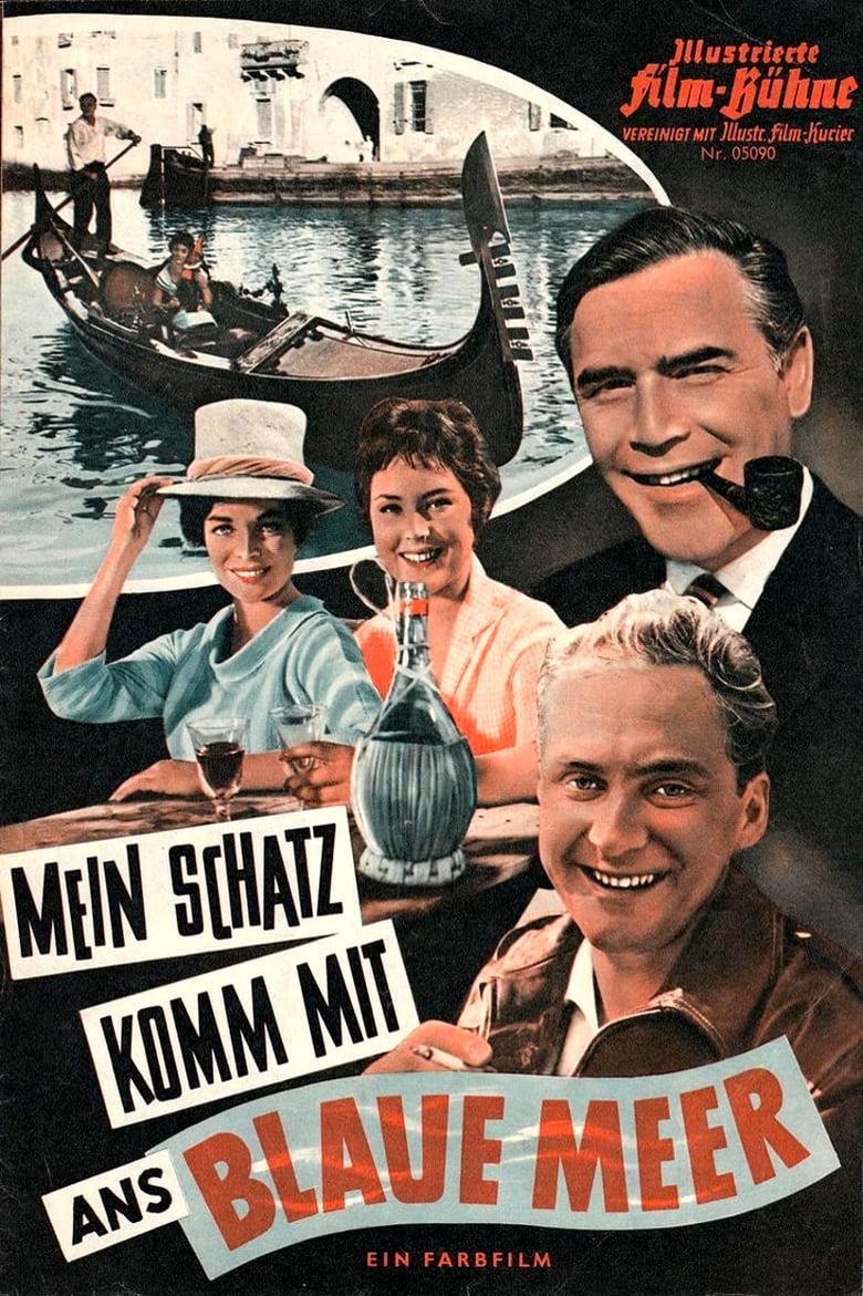 Poster of Mein Schatz, komm mit ans blaue Meer