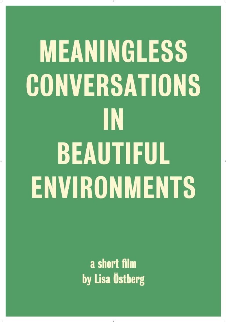 Poster of Meaningless Conversations in Beautiful Environments