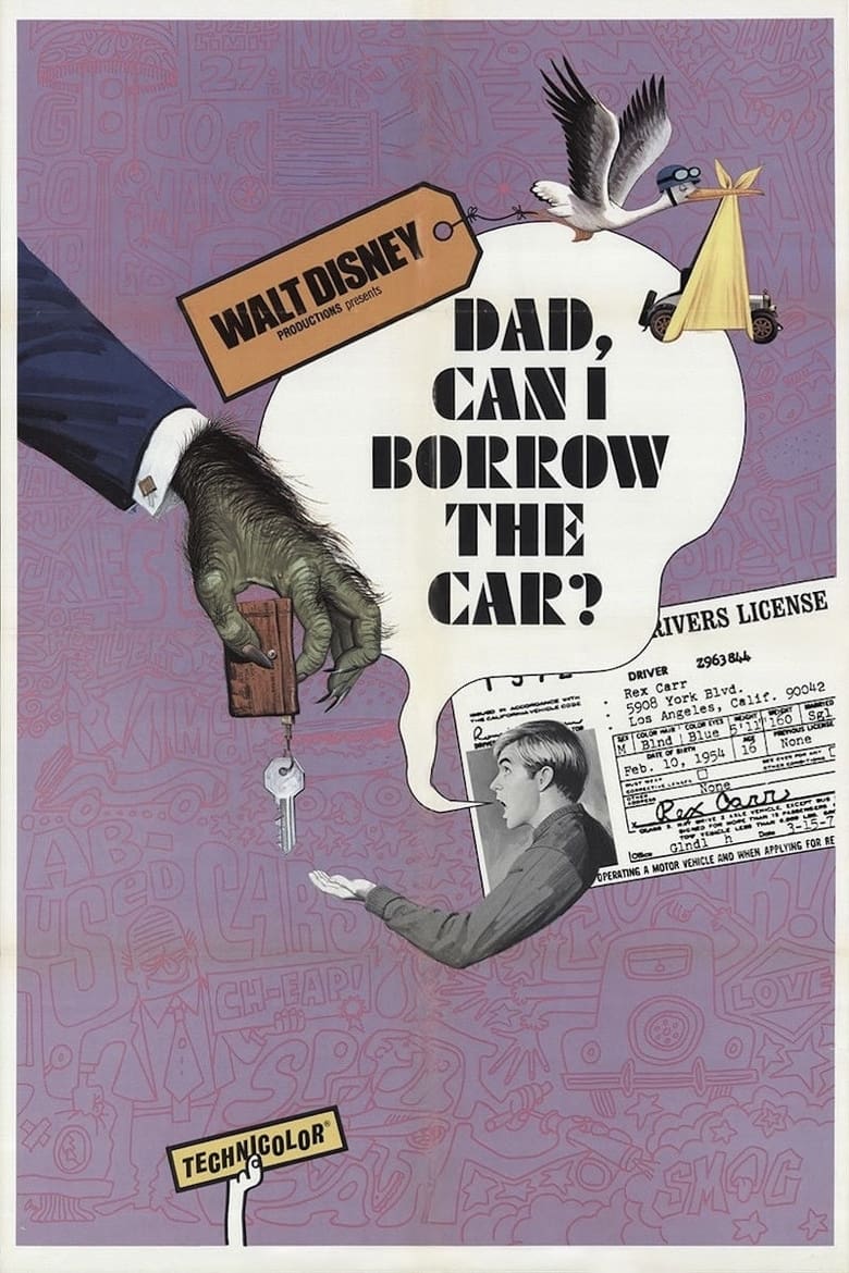 Poster of Dad... Can I Borrow the Car?
