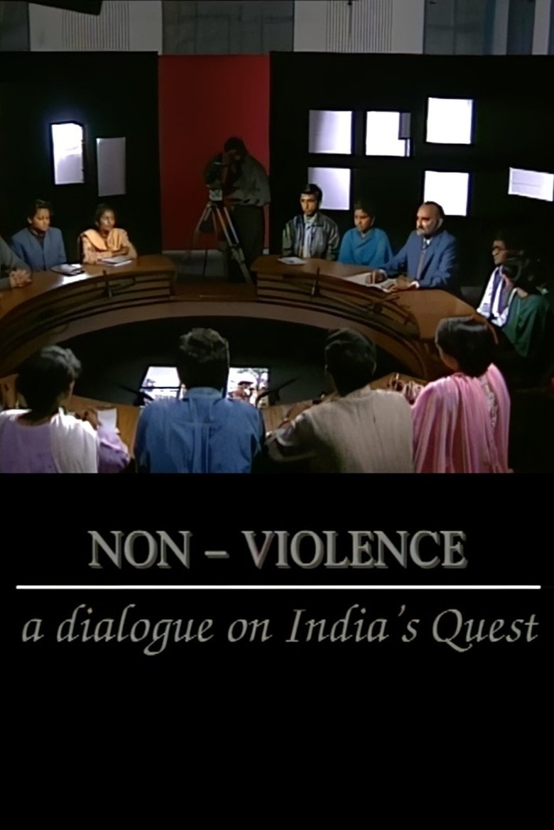 Poster of Non Violence- A Dialogue of India's Quest