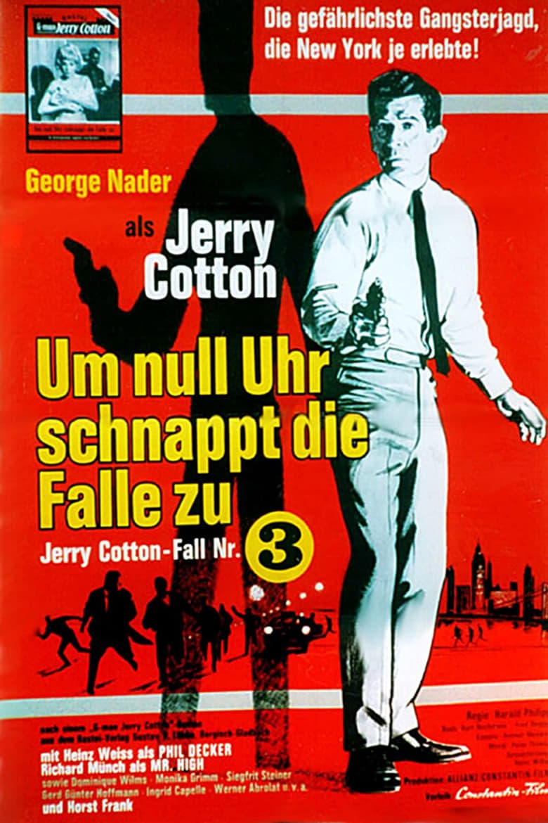 Poster of Jerry Cotton: The Trap Snaps Shut at Midnight
