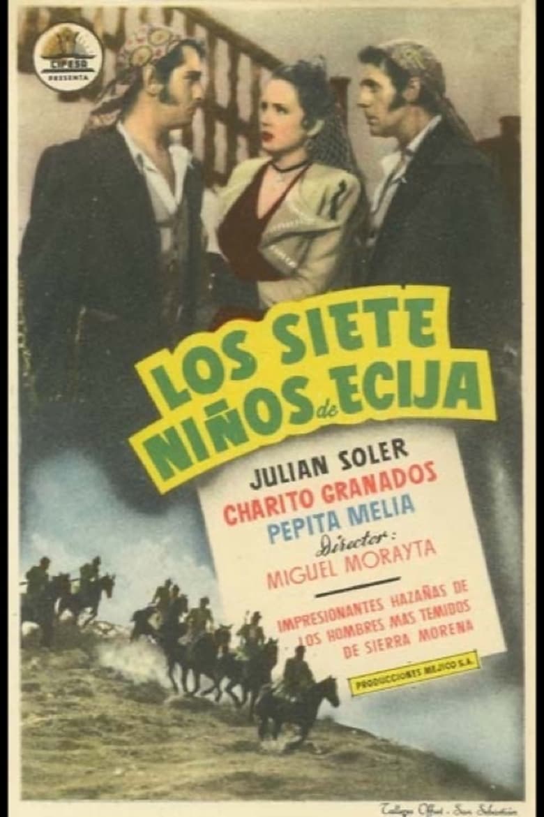 Poster of Los siete niños de Écija