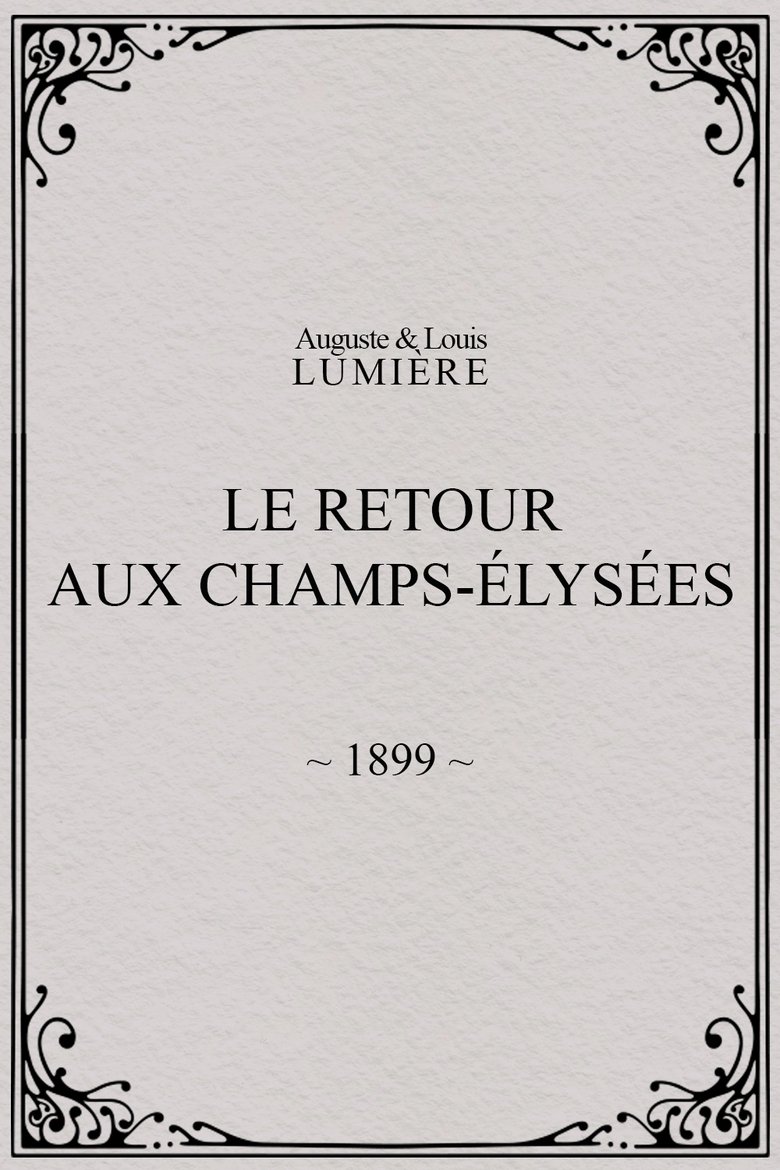 Poster of The Return to Champs-Élysées