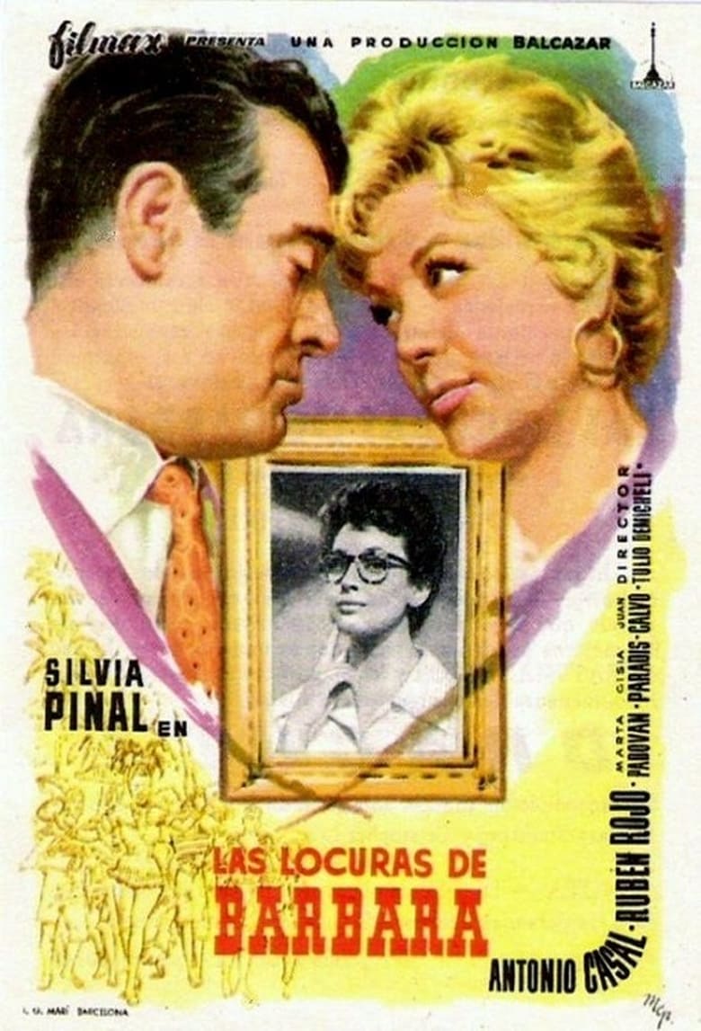 Poster of Las locuras de Bárbara