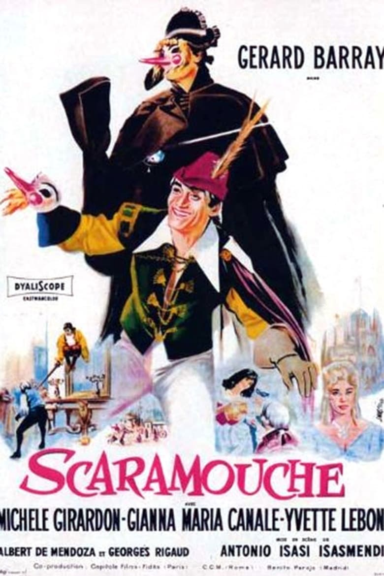 Poster of The Adventures of Scaramouche