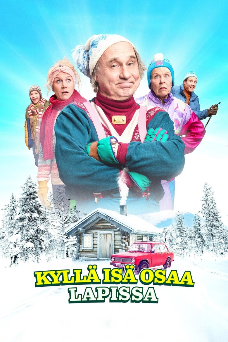 Poster of Kyllä isä osaa lapissa