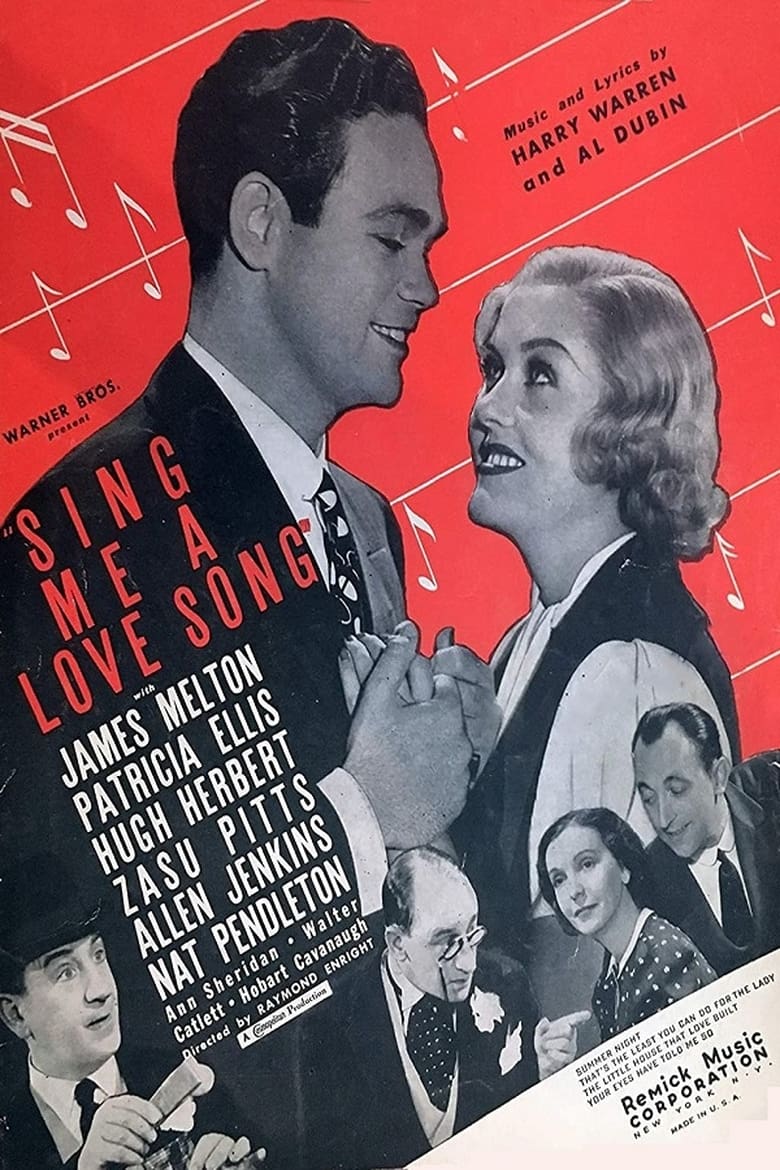 Poster of Sing Me a Love Song