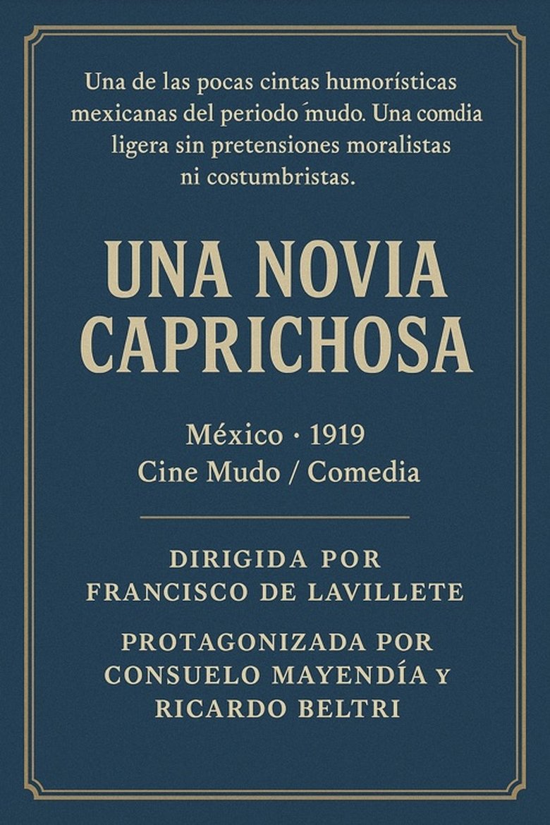 Poster of Una novia caprichosa
