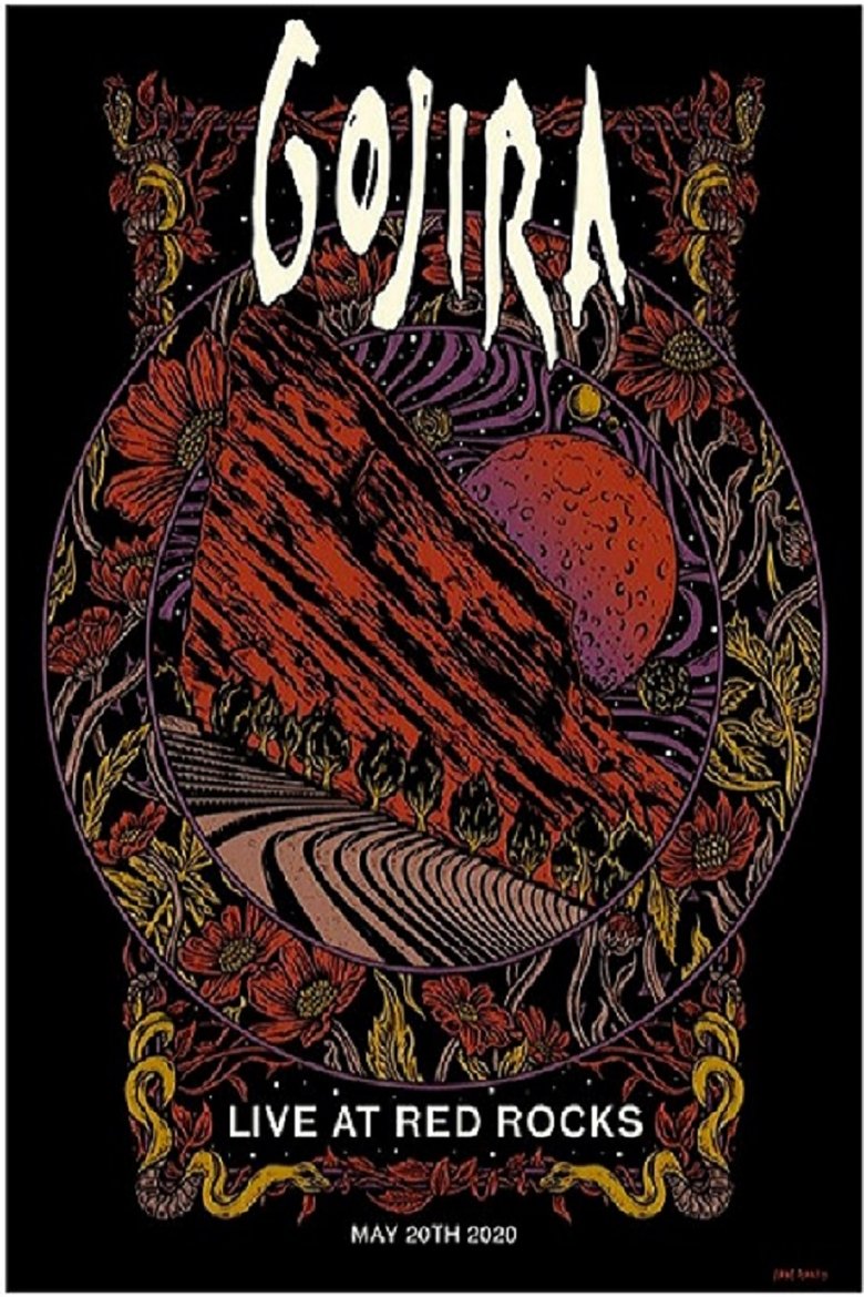 Poster of Gojira - Live at Red Rocks