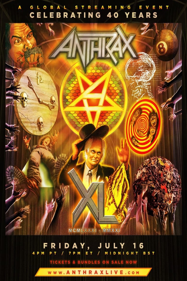 Poster of Anthrax: 40th Anniversary Livestream