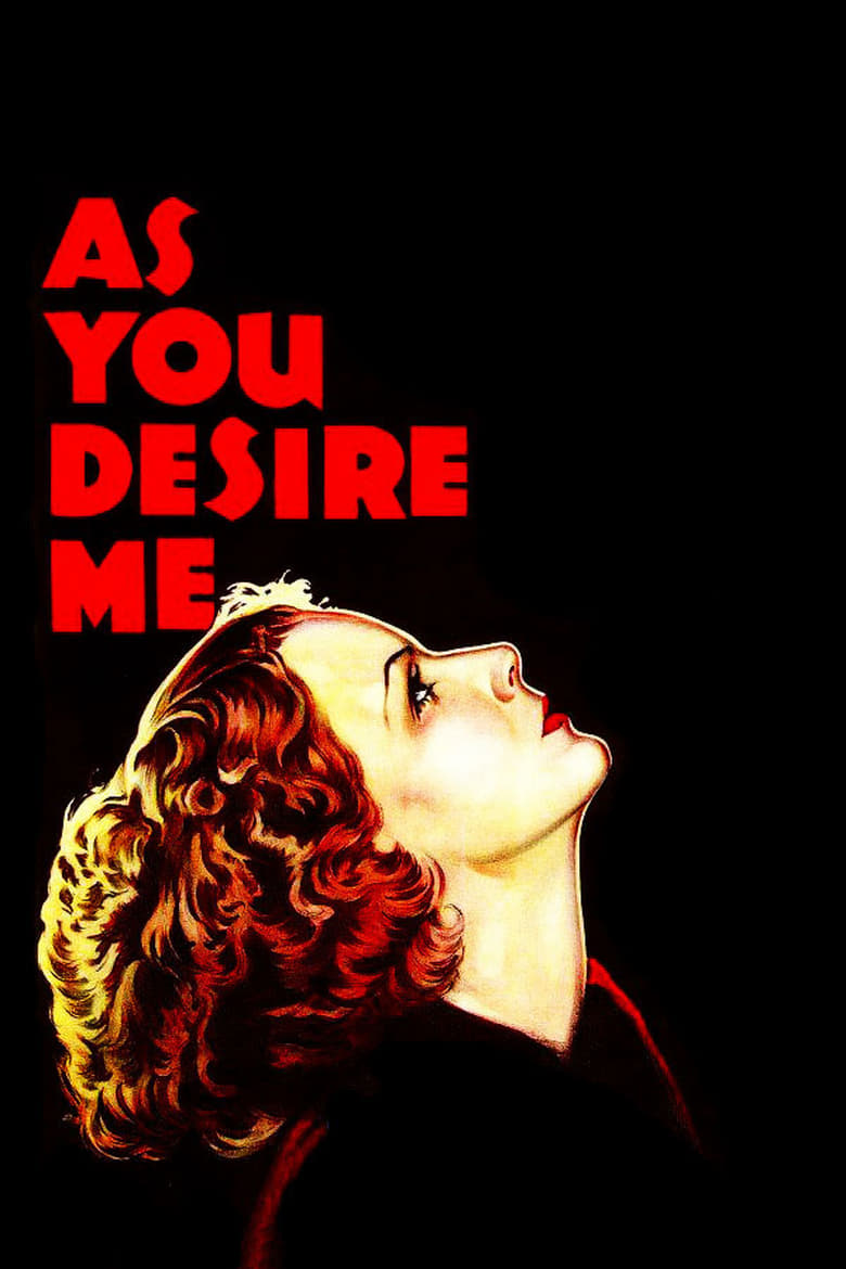 Poster of As You Desire Me
