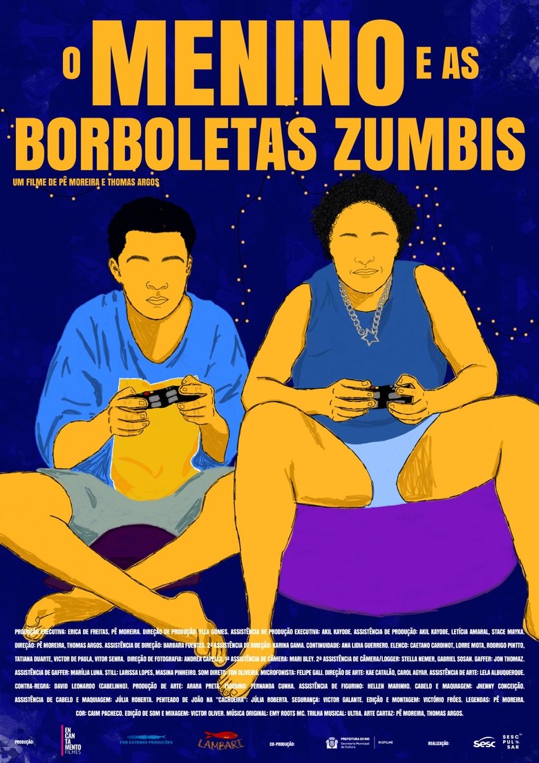 Poster of O Menino e as Borboletas Zumbis