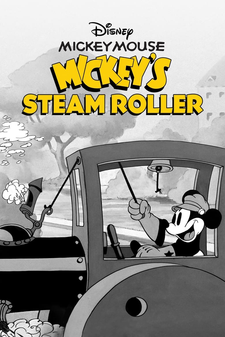 Poster of Mickey's Steam Roller