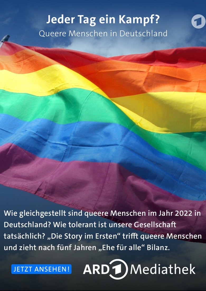 Poster of Jeder Tag ein Kampf? Queere Menschen in Deutschland