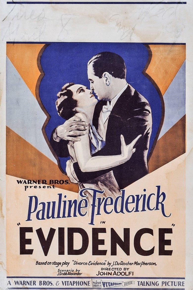Poster of Evidence