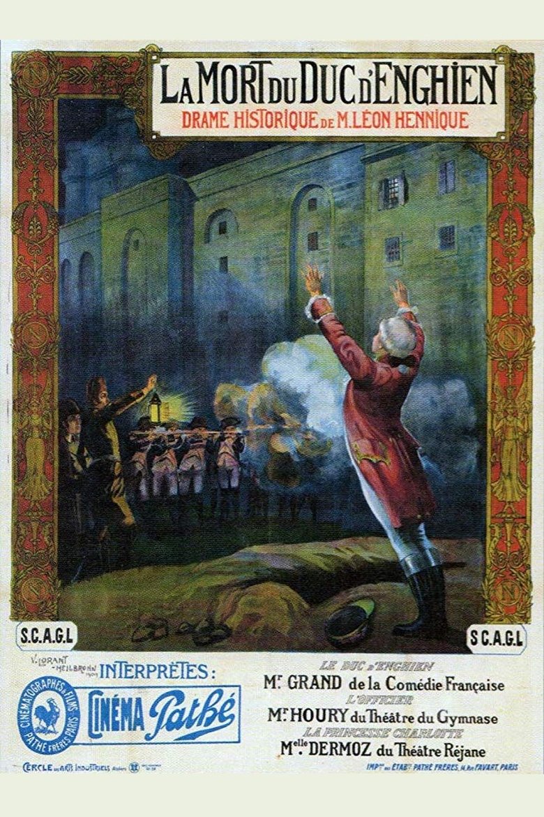 Poster of The Death of the Duke of Enghien in 1804
