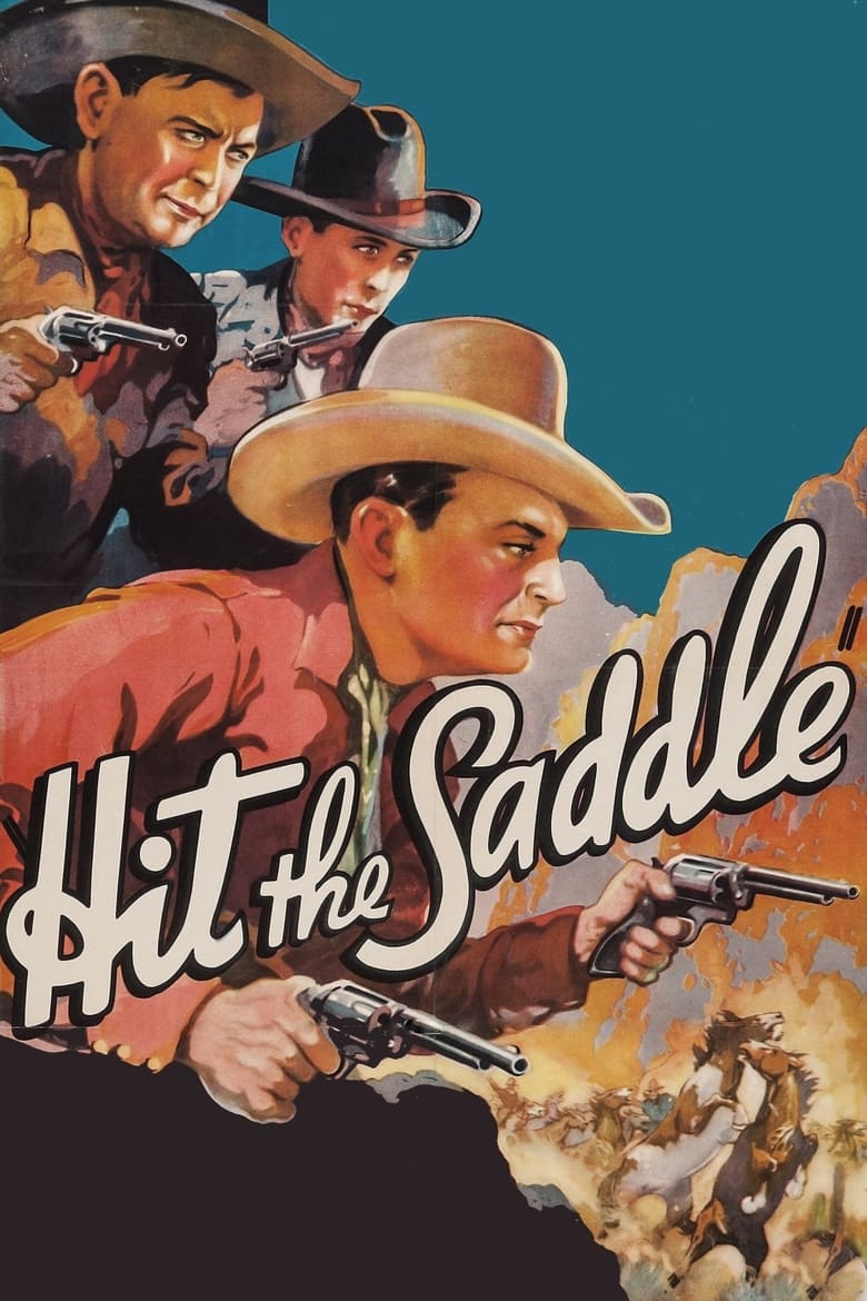 Poster of Hit the Saddle